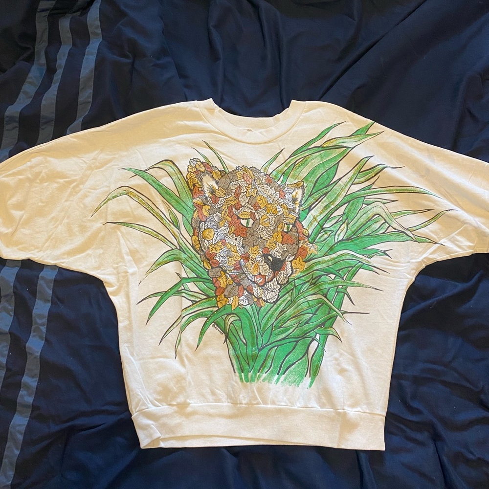 Cute Painted Jaguar Sweater